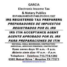 Tax Agent in Houston, Texas