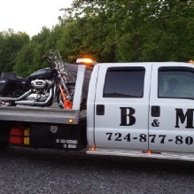 Motorcycle Towing Service in Harrisville, Pennsylvania