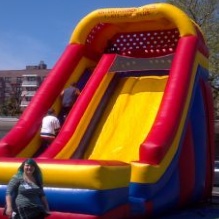 Moon Bounce in Bellmore, New York