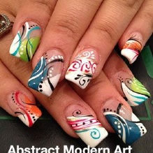 Full Set Nails in Egg Harbor Township, New Jersey
