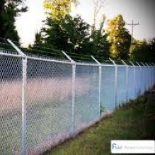 Security Fence in Carbondale, Illinois