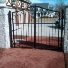 Wrought Iron Fence in Wichita, Kansas