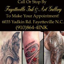 Tattoo Artist in Fayetteville, North Carolina