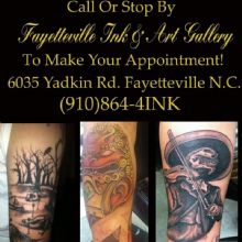 Custom Tattoos in Fayetteville, North Carolina