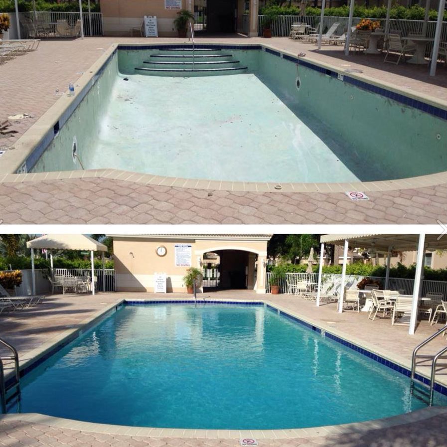 New Pool Construction in Naples, Florida