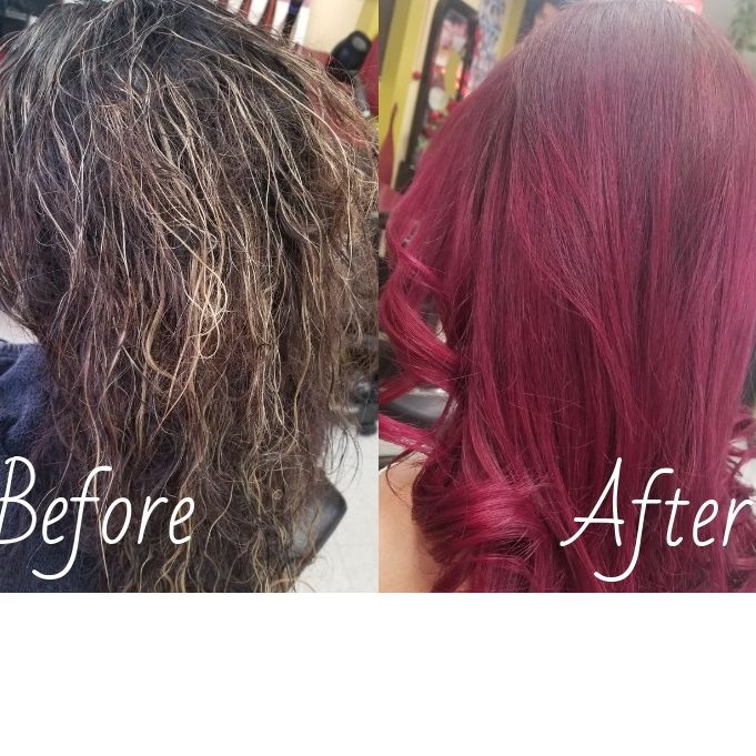 Hair Color Retouch in Union City, New Jersey