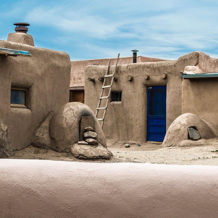 Native American Community in Taos, New Mexico