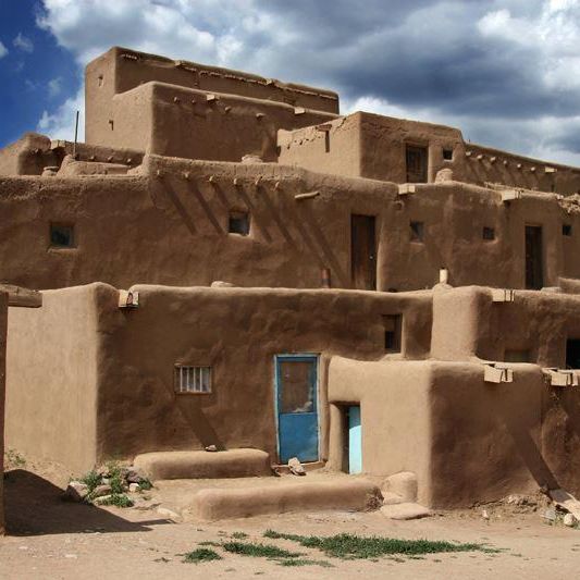 Scenic Architecture in Taos, New Mexico