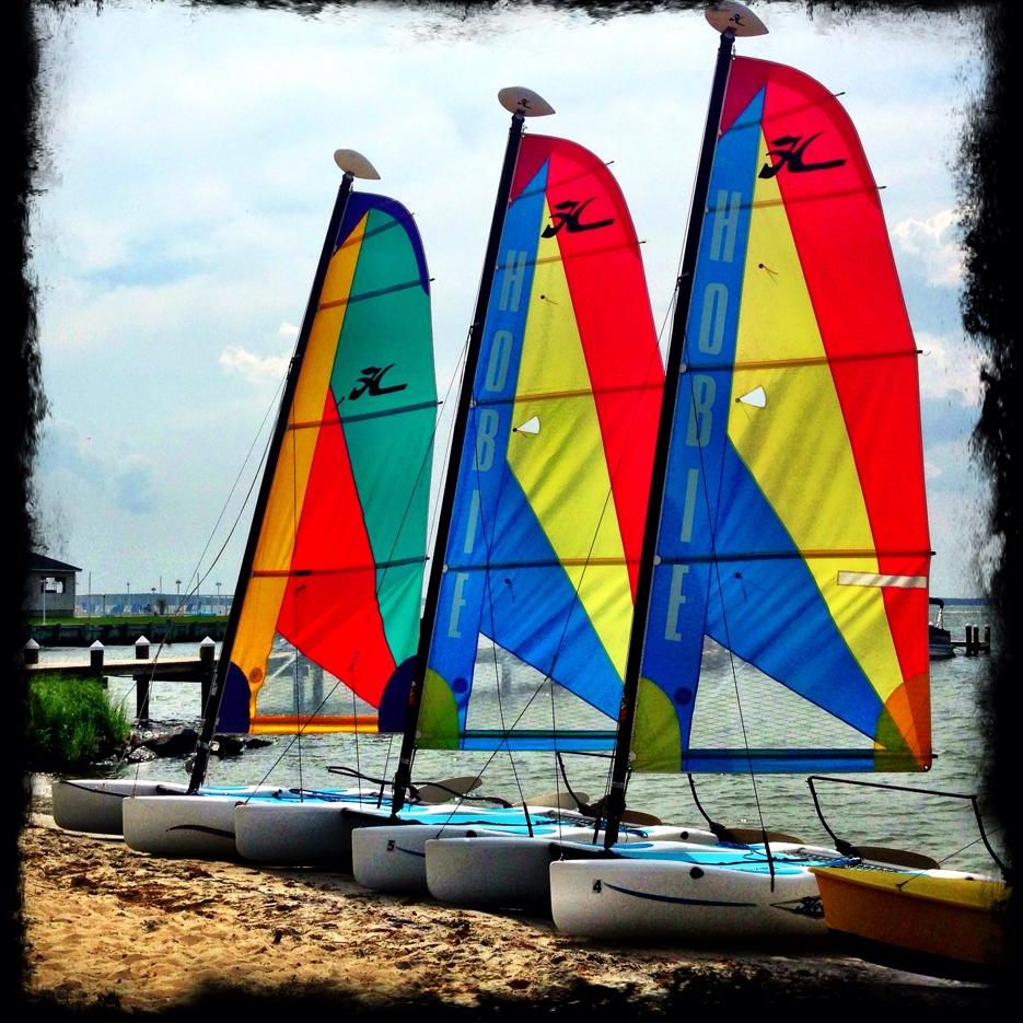 Sailing in Ocean City, Maryland