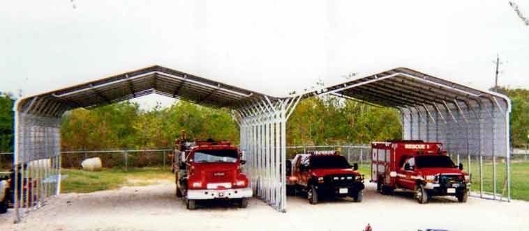 Steel Frame Carports in Fairview, Texas