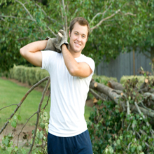 Storm Clean Up in East Greenwich, Rhode Island