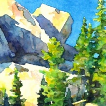 Watercolor Artist in Westcliffe, Colorado