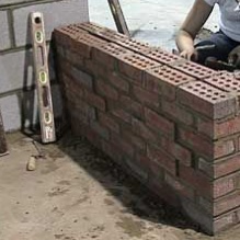Brick Work in Philo, Illinois