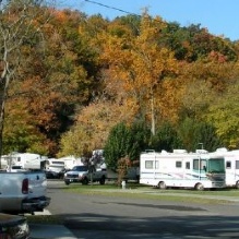 Campground in Pigeon Forge, Tennessee