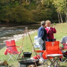 Riverfront Campsites in Pigeon Forge, Tennessee