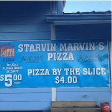 Pizza Takeout in Homer, Alaska