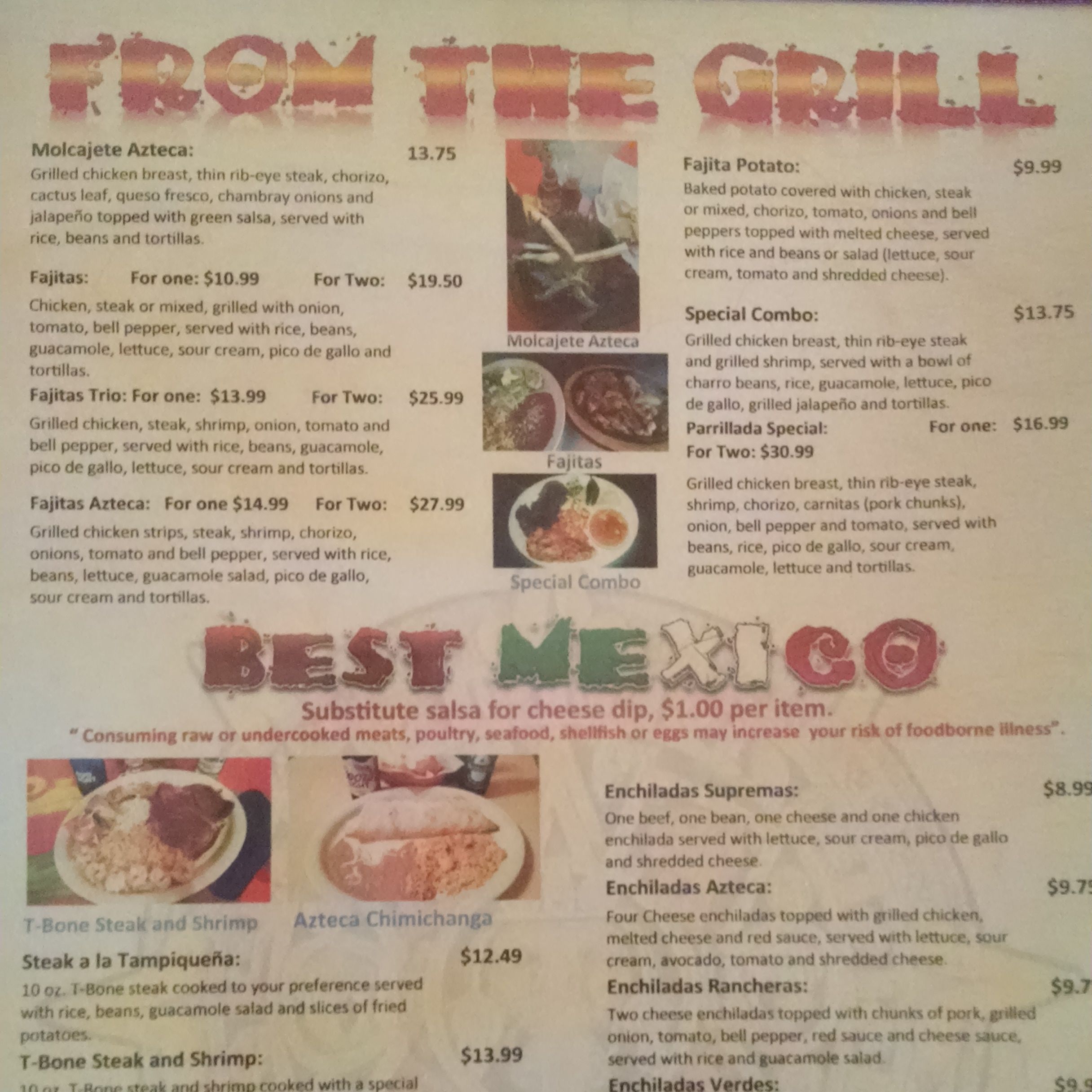 Mexican Restaurant in Rossville, Tennessee