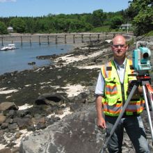 Boundary Surveying in Rockport, Maine