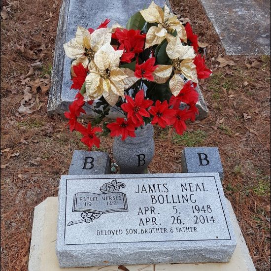 Grave Markers in Thorsby, Alabama