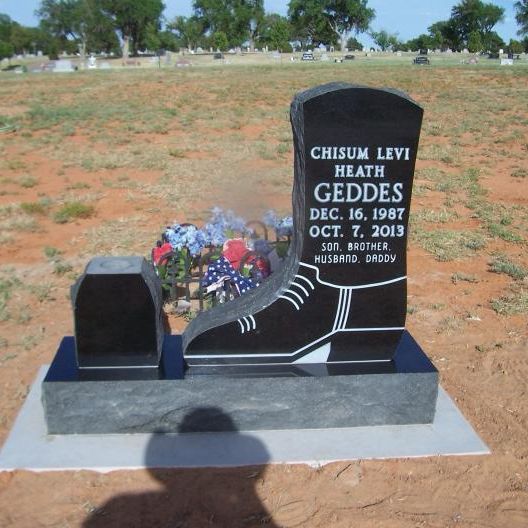 Grave Markers in Alva, Oklahoma