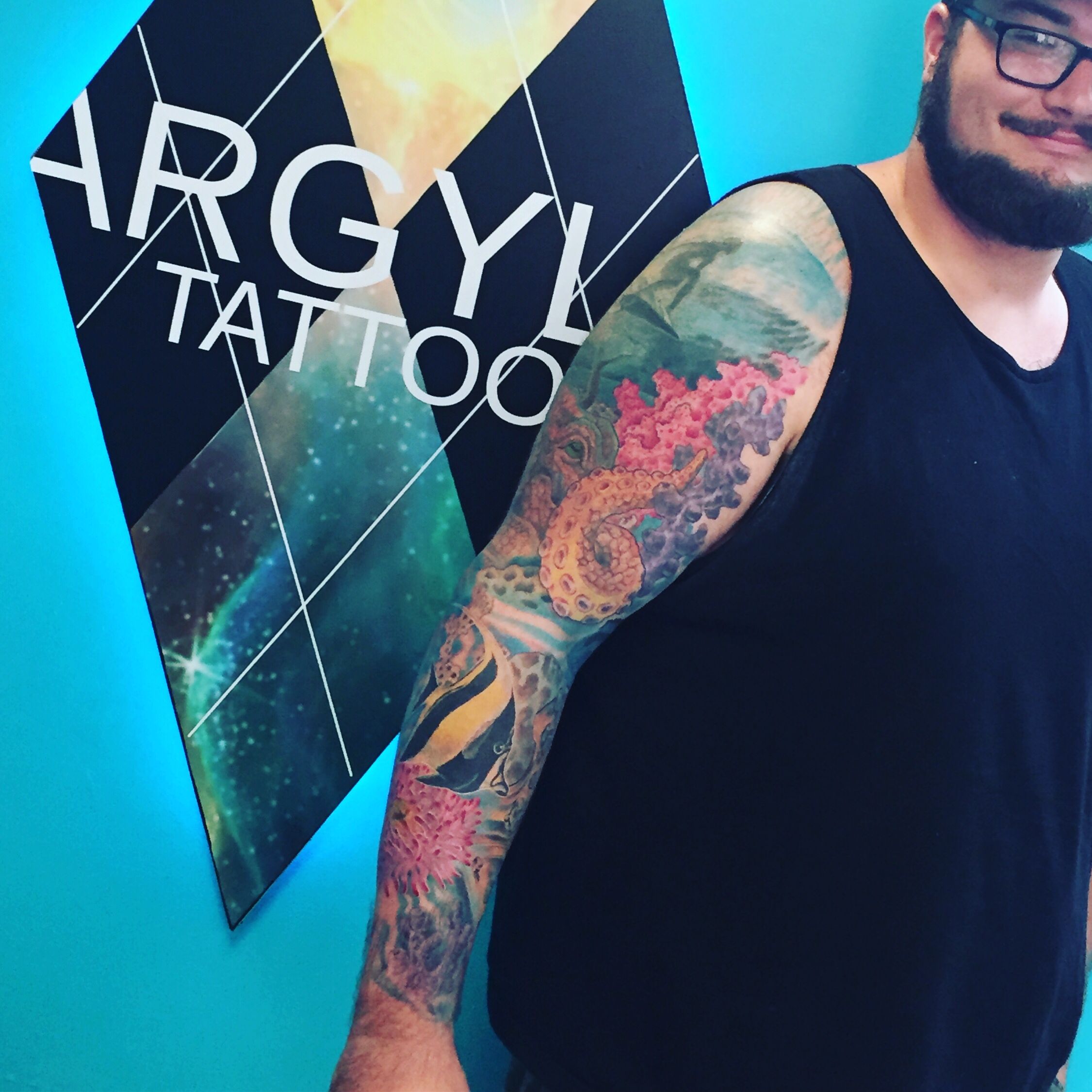 Permanent Tattoo in Cocoa Beach, Florida