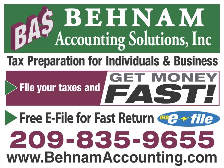 Accounting in Tracy, California