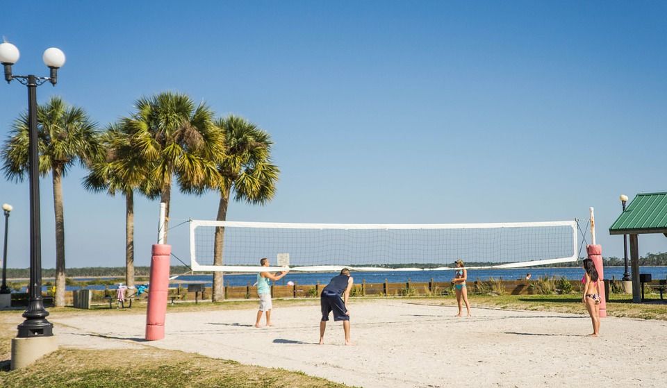 Beach Volleyball in Plantation, Florida