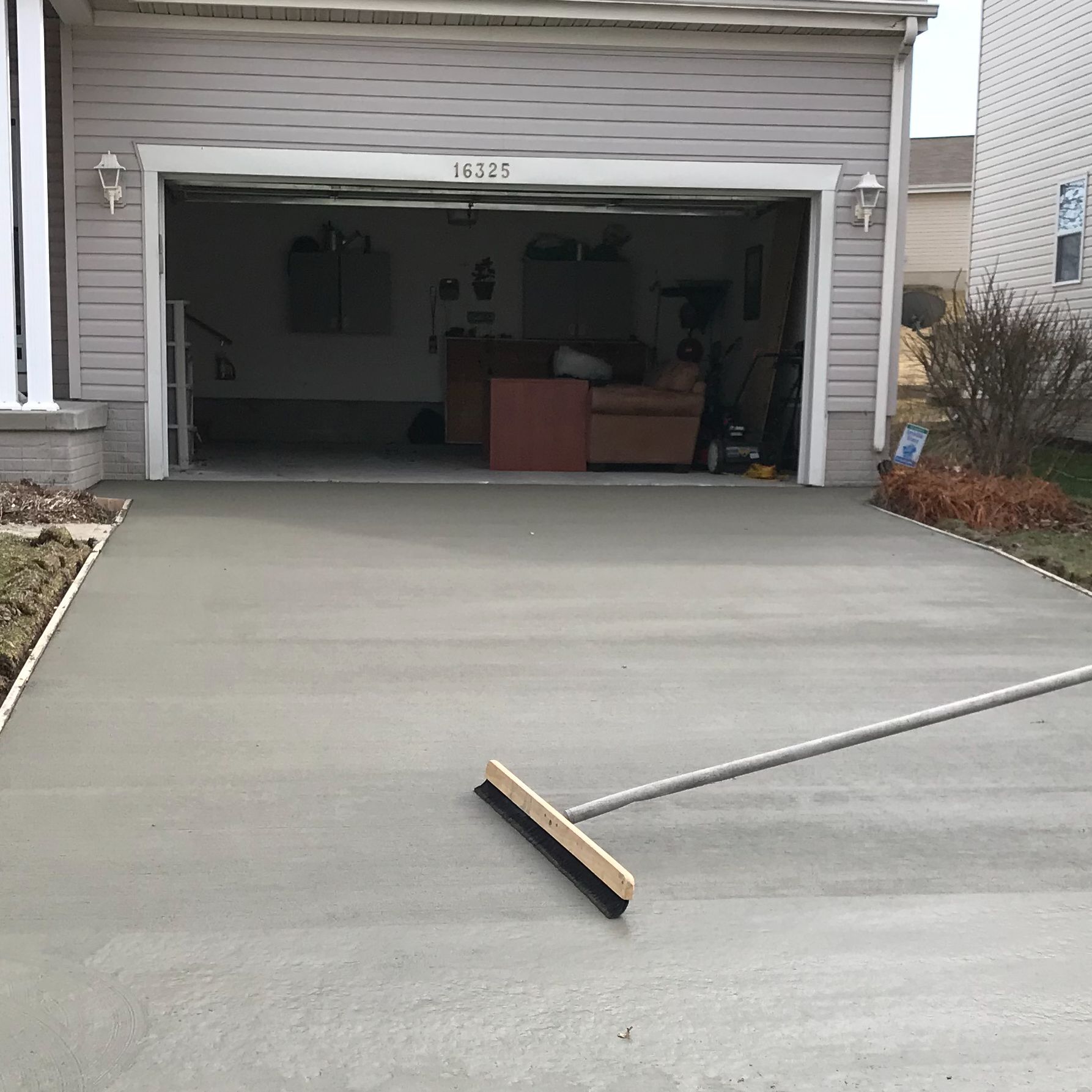 Concrete Garage Floors in Council Bluffs, Iowa